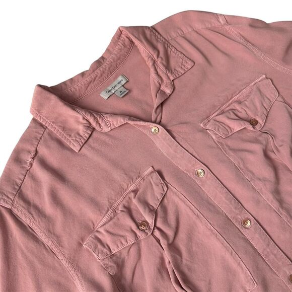 Calvin Klein Collared Long Sleeve Shirt - Picture 6 of 8